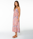 Roxy Women's Warm Rays Midi Dress Spice Route Adelaide side view