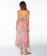 Roxy Women's Warm Rays Midi Dress Spice Route Adelaide back view