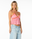 Roxy Coastal Sun Tank Top Camella Solar Floral side view