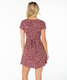Roxy Women's Cool Breeze Mini Dress Port Margarita Ditsy back