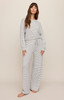 Z Supply Women's PJ Classic Stripe Pants Eclipse Full