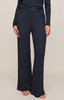 Z Supply Women's PJ Just Right Rib Pants RIB ECLIPSE front view