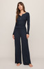 Z Supply Women's PJ Just Right Rib Pants RIB ECLIPSE full outfit