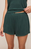 Z Supply PJ Countryside Shorts Emerald Cove detail zoom