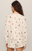 Z Supply Women's Team Player Longsleeve Top sandstone back view