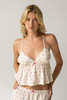 Happy Camp3r Women's Cherry Hearts Penelope Tank Top Cherry print detail view