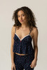 Happy Camp3r Women's Hearts & Stripes Penelope Tank Top Hearts & Stripes detail view