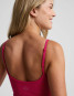 Beyond Yoga Women's Midweight Spacedye Energize Dress in Berry Red Heather