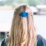 Teleties Small Flat Shooting Star Hair Clip in Blue detail