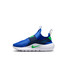 Nike Little Kids' Flex Runner 4 Shoes Racer Blue Midnight Navy side view
