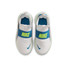 Nike Little Kids' Flex Runner 4 Shoes Summit White Arctic Green top view