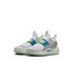 Nike Little Kids' Flex Runner 4 Shoes Summit White Arctic Green tilt view