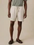 Faherty Essential Linen Shorts Weathered Sand Front