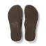Archies Footwear Men's Arch Support Flip Flops Brown bottom view
