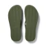Archies Footwear Men's Arch Support Flip Flops Olive bottom view