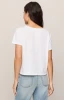 Z Supply Nomad V Neck Tee white back
