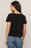 Z Supply Nomad V Neck Tee black back