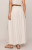 Z Supply Women's Brooke Skirt white back view