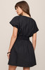 Z Supply Sanna Mini Dress SANNA BLACK Back