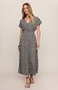 Z Supply Sanna Iris Floral Midi Dress Sanna Eclipse full length