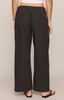 Z Supply Kit Twill Carpenter Pants Ash Black back view