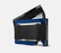The Ridge Texas Rangers Classic Wallet navy leather side profile