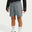 Nike Kids' Miler Dri-FIT Training Shorts Smoke Grey/Reflect Silver front view