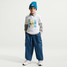 Nike Kids' Sportswear Mammal Tee White full front