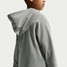 Nike Kids' Primary Nanoknit Dri-FIT Hoodie Smoke Grey back view