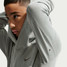 Nike Kids' Primary Nanoknit Dri-FIT Hoodie Smoke Grey side view