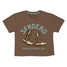 Sendero Provisions Co. High Stepper Boxy Tee Light Brown front view