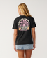Rip Curl Party Wave Relaxed Tee PARTY WASHED BLACK back