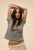 Daydreamer Women's Stripe Vintage Tee