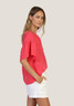 Dylan Women's Shea Top bright red front view