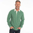 Criquet Men's Waffle Rugby Shirt Heather Green front