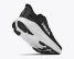 Hoka Women's Clifton 11 Running Shoes Black/White tilt view