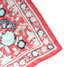 Vismaya Blooming Peonies Bandana in Rouge Red