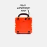 Turtlebox Cub Speaker Orange front view