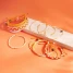 Pura Vida Game Day Friendship Bracelet Pack Orange and White detail