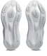 Asics Women's Novablast 6 White/White bottom view