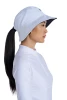 Coolibar Women's Ariel Reversible Chlorine Resistant Pool Hat in White/Black