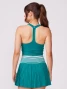 Thrive Societe Women's Skinny Longline Bra in Alpine Green