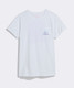 Vineyard Vines Women's Chasing Summer Short-Sleeve Pocket Tee in White Cap