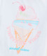 Vineyard Vines Girls' Ice Cream Scenic Short-Sleeve Pocket Tee in White Cap
