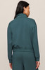 Z Supply Gate Check Modal Sweatshirt Emerald Cove and Black colorways