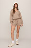 Z Supply Women's Everyday Shorts heather ash full view
