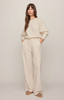 Z Supply Women's Clubhouse Sweatshirt Cloud full view