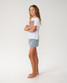 Rip Curl Girls' Wave Crop Tee 07HGTE side view