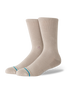 Stance Signature Crew Socks in Sting Grey detail view