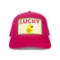 Soulbyrd Women's Lucky Duck Trucker Hat in Pink